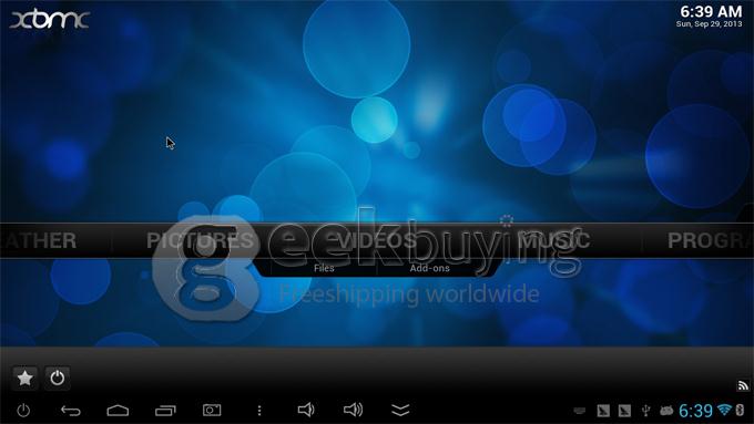 KD812 RK3188T Quad Core Google Android 4.2.2 OS Cortex-A9*2 1.4GHZ TV BOX 2G/8G Bluetooth Camera/MIC/External Wifi Antenna - White