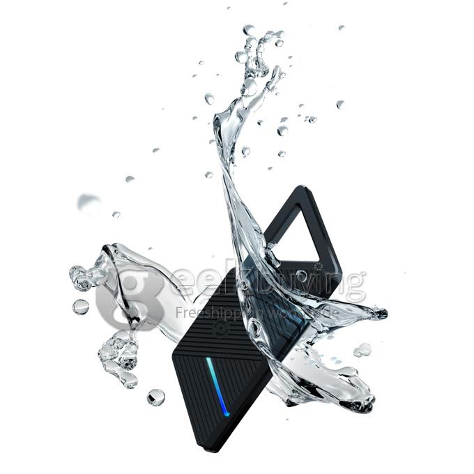 Keep Key Bluetooth 4.0 Waterproof Two-way Anti-lost/Alarm/Self-shots/Remote Control - Black