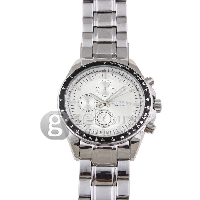 CURREN 8043 Stainless Steel Men's Fashion & Casual Watches - Silver
