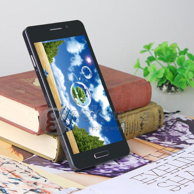 L3 5.0 inch SC6820 Android 4.1 OS Mobile Phone 512MB+256MB 2.0MP Camera Bluetooth WIFI - Black