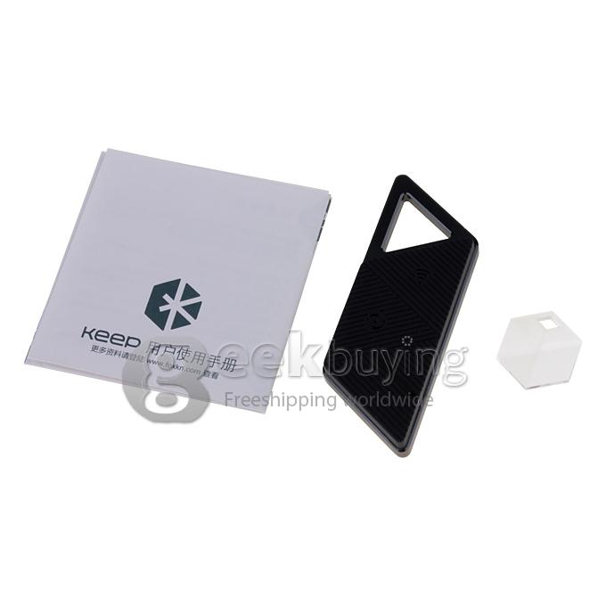 Keep Key Bluetooth 4.0 Waterproof Two-way Anti-lost/Alarm/Self-shots/Remote Control - Black