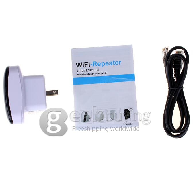 300Mbps/2.4GHz Wireless-N Wifi Repeater 802.11G/B/N Network Router