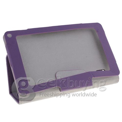 Bundle VIA V7 7 inch WM8880 Cortex-A9 Dual Core Android 4.2 Tablet PC + Screen Protector + Leather Case