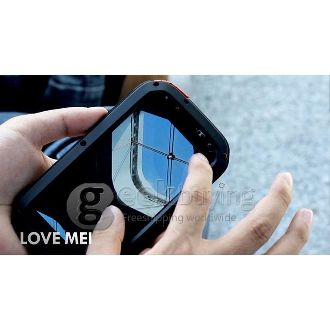[Germany Stock]LOVE MEI Weather/Dirt/Shockproof Protect Case for Samsung Galaxy S4 IV i9500 - Black