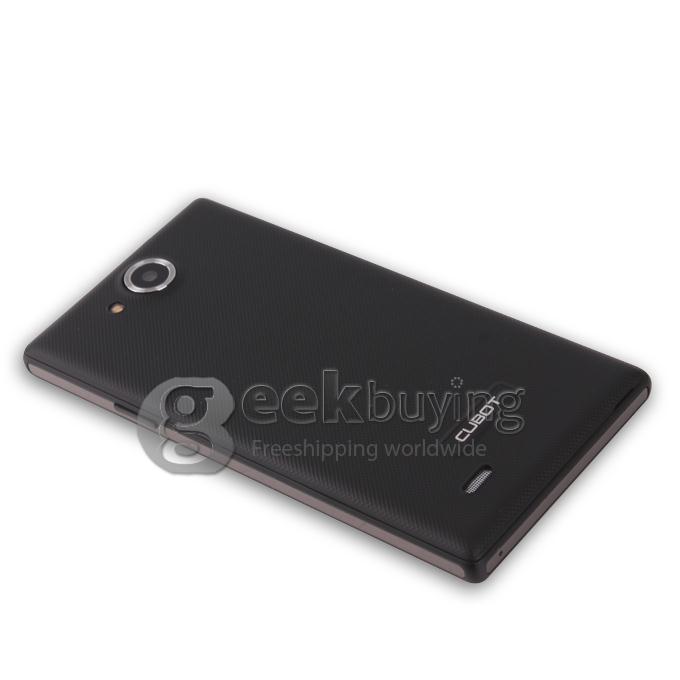 CUBOT C11 5.0Inch IPS Capacitive Screen MTK6572 Dual Core 1.2GHz Smart Phone 512MB+4G Android 4.2 OS Bluetooth/WiFi - Black