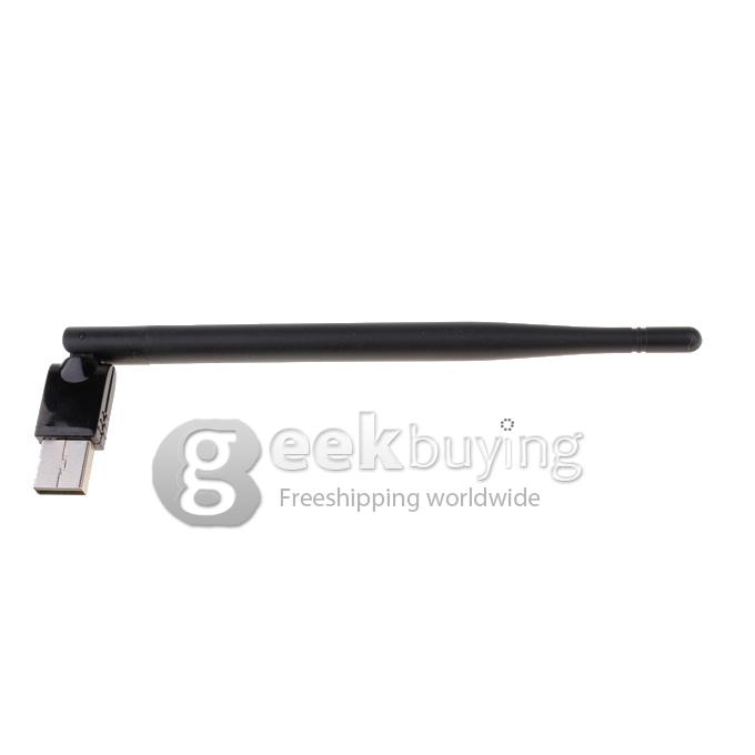 Mini 150Mbps USB WiFi Wireless Network Card 802.11 n/g/b LAN Adapter with 5dBi Antenna