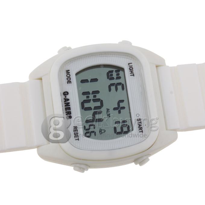 780 Fashion Style Plastic Sports Watches White