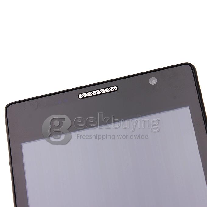CUBOT C11 5.0Inch IPS Capacitive Screen MTK6572 Dual Core 1.2GHz Smart Phone 512MB+4G Android 4.2 OS Bluetooth/WiFi - Black
