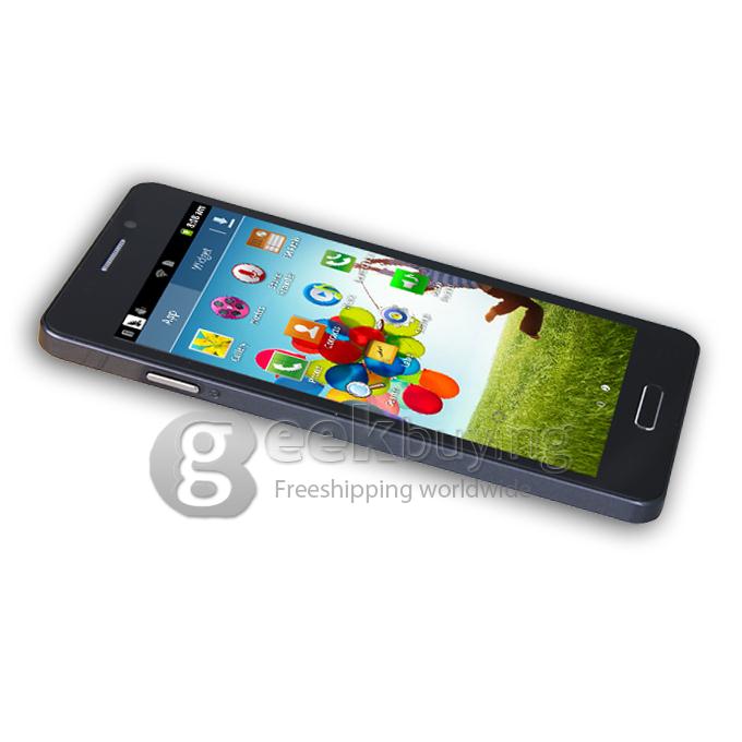 L3 5.0 inch SC6820 Android 4.1 OS Mobile Phone 512MB+256MB 2.0MP Camera Bluetooth WIFI - Black