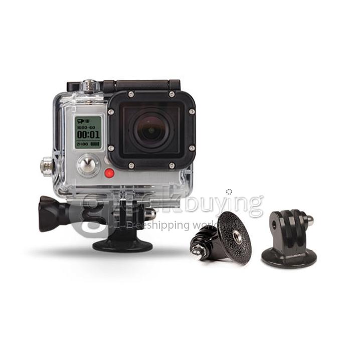 Professional Tripod Mount Adapter For All GoPro Cameras (Black)