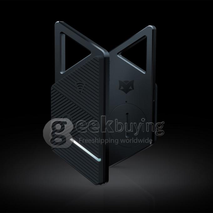 Keep Key Bluetooth 4.0 Waterproof Two-way Anti-lost/Alarm/Self-shots/Remote Control - Black