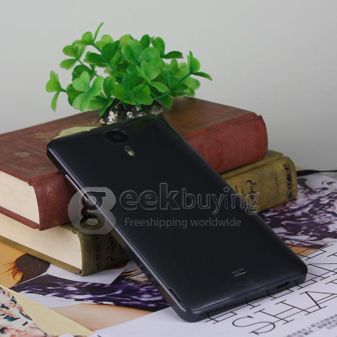 L3 5.0 inch SC6820 Android 4.1 OS Mobile Phone 512MB+256MB 2.0MP Camera Bluetooth WIFI - Black