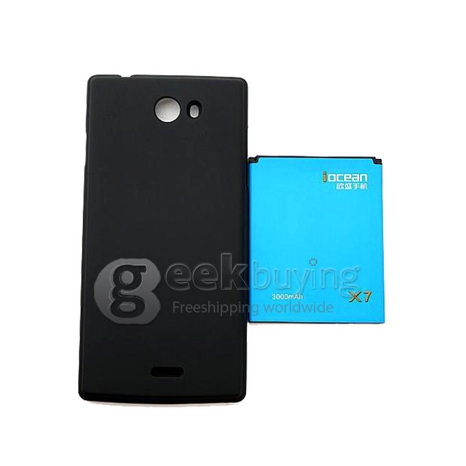 Original 3000mAh Battery and Battery Cover Set for iocean X7 Smartphone 