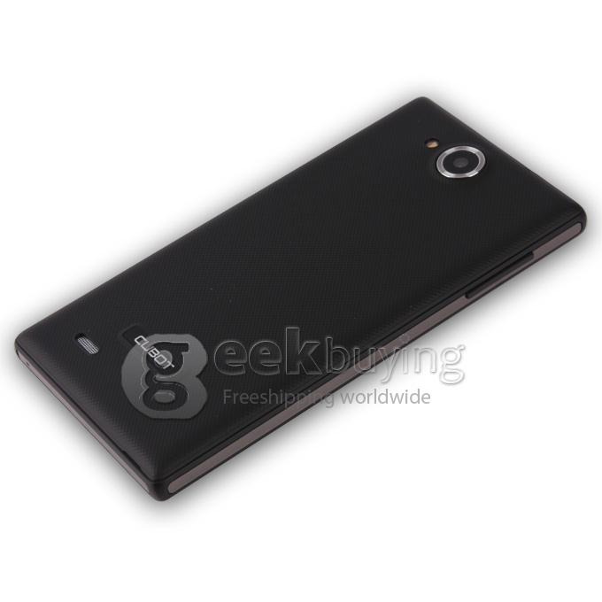 CUBOT C11 5.0Inch IPS Capacitive Screen MTK6572 Dual Core 1.2GHz Smart Phone 512MB+4G Android 4.2 OS Bluetooth/WiFi - Black
