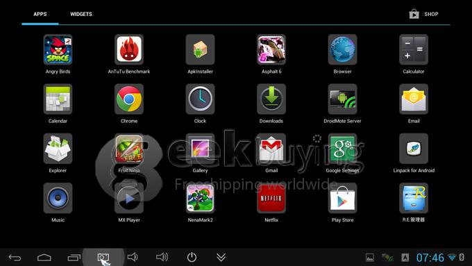 Rikomagic MK802IV Android 4.2 OS RK3188T Quad Core 1.4Ghz Mini PC TV BOX 2G/16G Bluetooth WIFI - Black