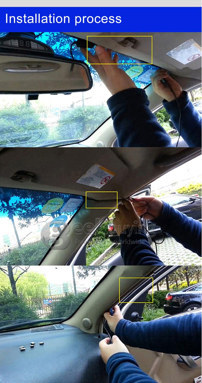BLACKVIEW BL2000 Novatek H.264 1920*1080P 30fps 2.7inch 170 Degree Wide Angle Car DVR Recorder with IR Night Vision