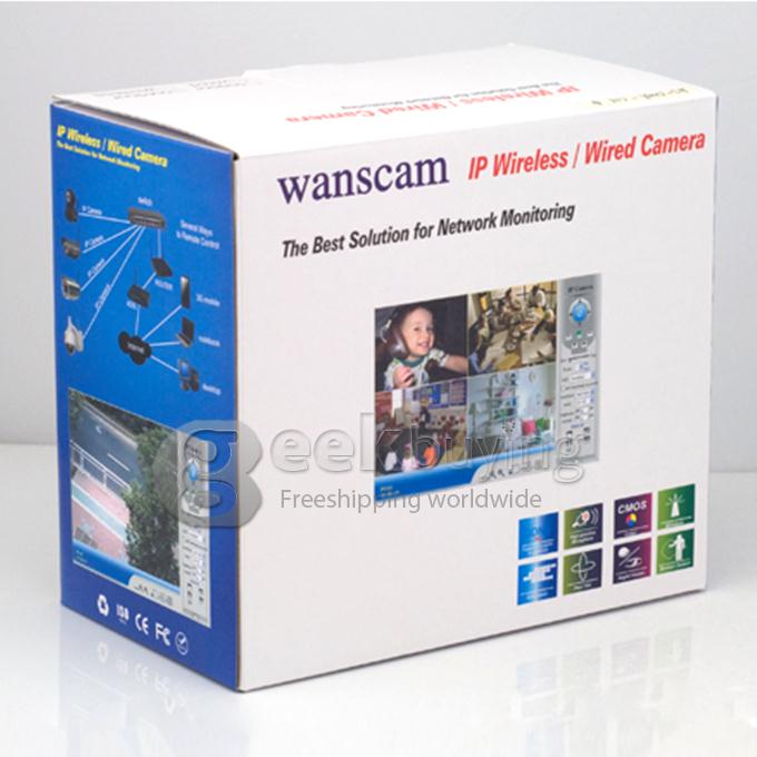 Wanscam JW0006 WiFi Outdoor P2P 300k Pixel 36LED IR Wireless IP Camera Motion detection for iPhone Android Phone