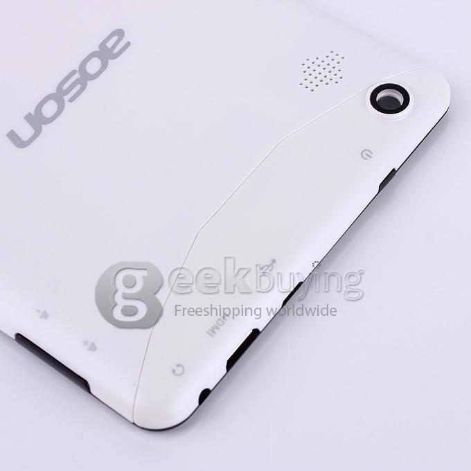 Aoson M73T MTK8389 1.2GHz 7 inch Tablet PC Android 4.2 Quad Core Capacitive Touch Screen 1024*600 1GB/8GB - Black + White