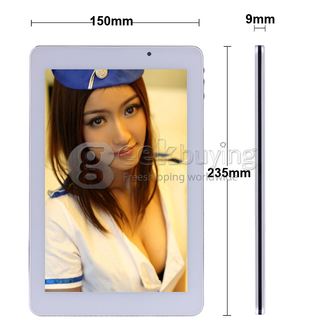 Ramos i9 Intel Atom Z2580 Dual Core 8.9 Inch  Android 4.2 OS Tablet PC 2GB RAM 16GB ROM IPS Capacitive Touch Screen 1920*1200 - White