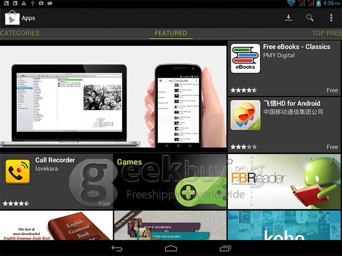 AM980 MTK8389 1.2GHz 9.7 inch Tablet PC Phablet  Android 4.2 Quad Core Capacitive Touch Screen 1024*768 1G/8G - Silver