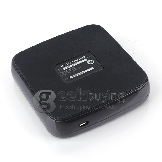 Battery & Dock Charger with Stand Holder Cradle for Samsung Galaxy Note 3 III N9000 - Black