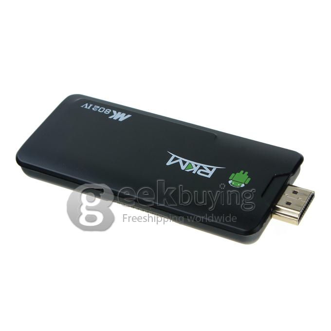 Rikomagic MK802IV Android 4.2 OS RK3188T Quad Core 1.4Ghz Mini PC TV BOX 2G/16G Bluetooth WIFI - Black