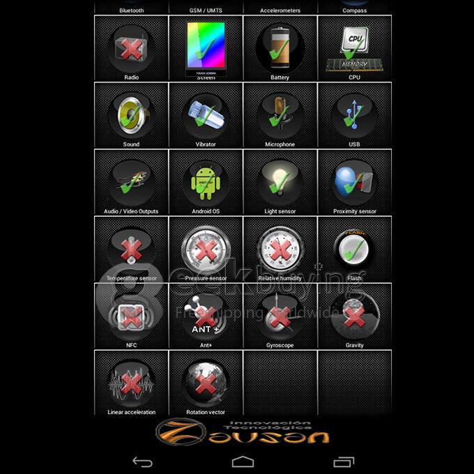 AM980 MTK8389 1.2GHz 9.7 inch Tablet PC Phablet  Android 4.2 Quad Core Capacitive Touch Screen 1024*768 1G/8G - Silver