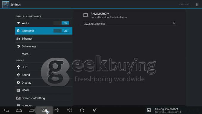 Rikomagic MK802IV Android 4.2 OS RK3188T Quad Core 1.4Ghz Mini PC TV BOX 2G/16G Bluetooth WIFI - Black