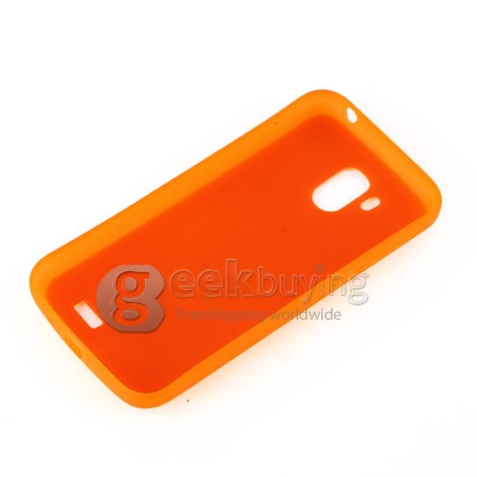Original Silicon Protect Cover for UMI X2 5.0 Inch IPS FHD OGS Gorilla II Screen MTK6589T Smart Phone - Orange