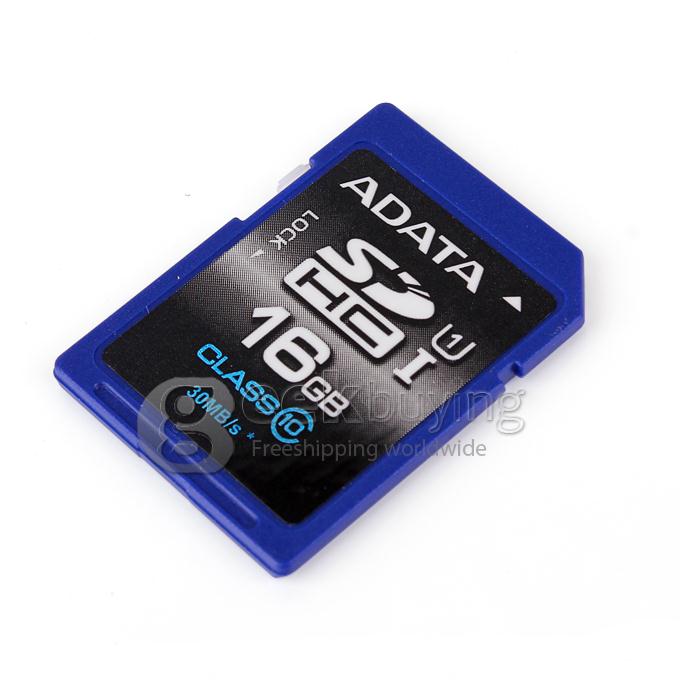 16GB ADATA SDHC SD Class 10 Memory Card