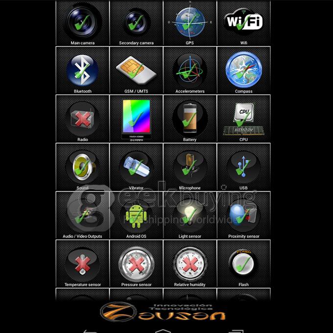 AM980 MTK8389 1.2GHz 9.7 inch Tablet PC Phablet  Android 4.2 Quad Core Capacitive Touch Screen 1024*768 1G/8G - Silver