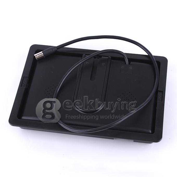 7.0 Inch Display dual Video Input RGB 480*234 TFT Color LCD Monitor for Car DVD Players Reverse Camera