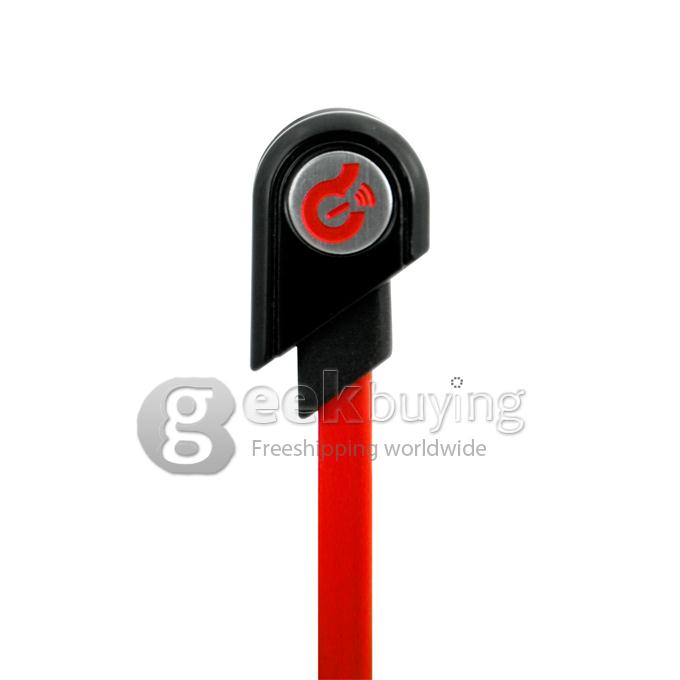 Syllable G02 Wired 3.5mm Jack In-Ear Earphones for iPhone 5/iPod/iPad/MP3 Red