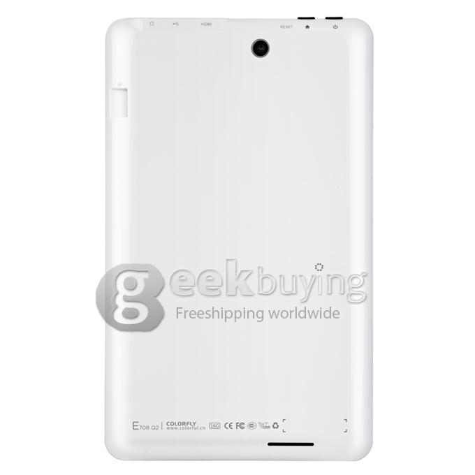 Colorfly E708 Q2 Allwinner A31s 1.0GHz 7 inch Tablet PC Android 4.2 Quad Core IPS Capacitive Touch Screen 1280*800 1G/16G