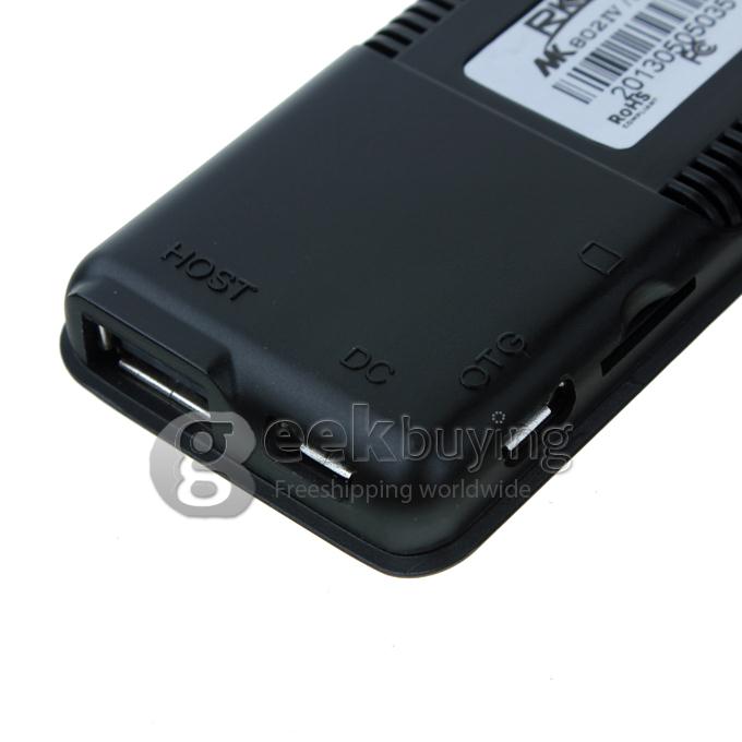 Rikomagic MK802IV Android 4.2 OS RK3188T Quad Core 1.4Ghz Mini PC TV BOX 2G/16G Bluetooth WIFI - Black