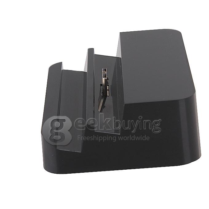 Battery & Dock Charger with Stand Holder Cradle for Samsung Galaxy Note 3 III N9000 - Black