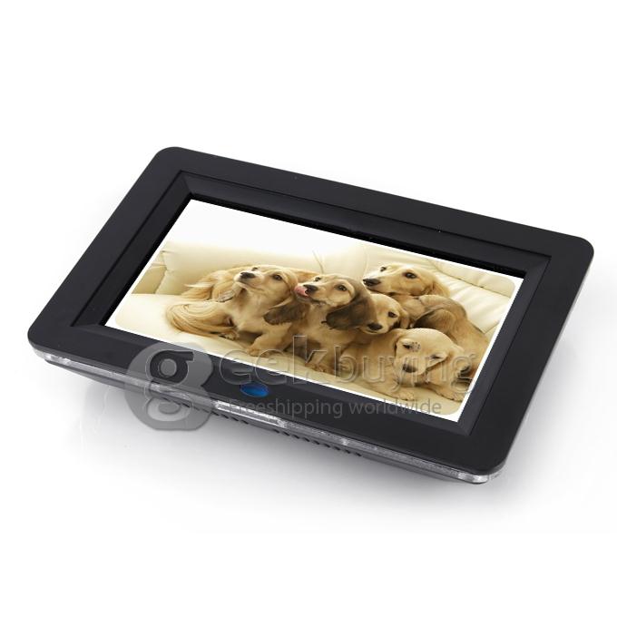 ZJ1285-DVR4 4CH 7 Inch 2.4GHz Wireless Night Vision Camera Monitor System for Office/Baby DVR Monitoring (US Plug) Black