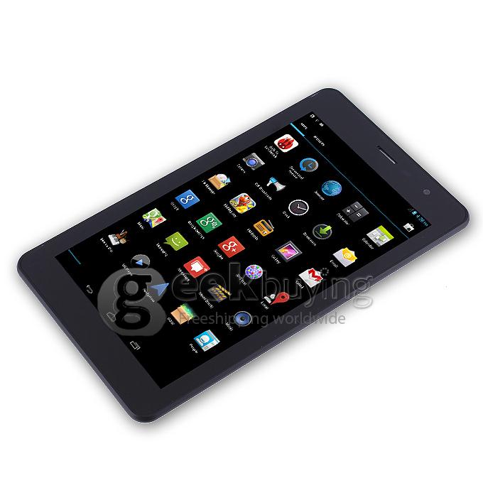 Aoson M73T MTK8389 1.2GHz 7 inch Tablet PC Android 4.2 Quad Core Capacitive Touch Screen 1024*600 1GB/8GB - Black + White