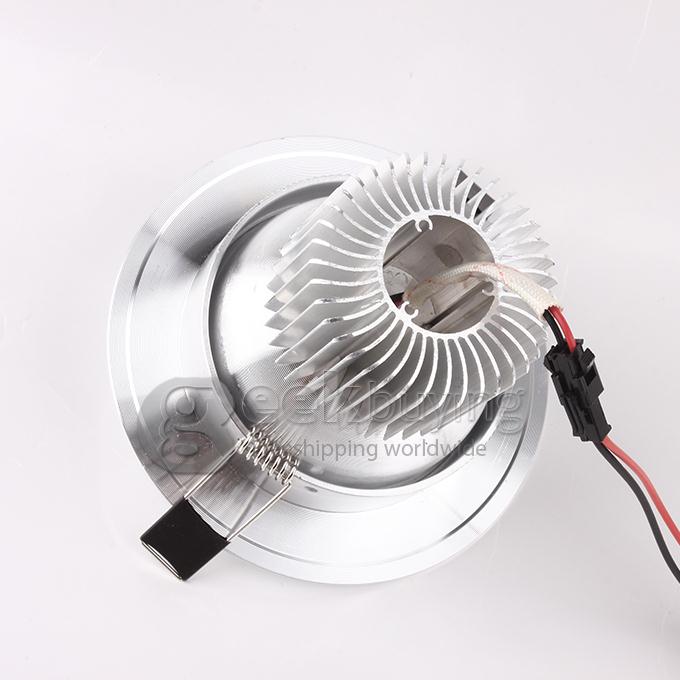 7W 7*1W 700LM Warm White Light Aluminum LED Ceiling Bulb (AC 85-265V)