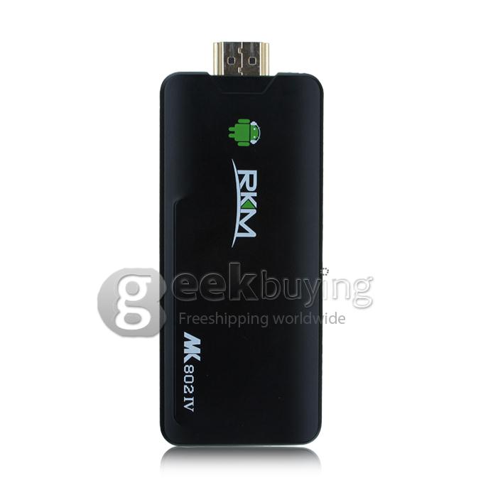 Rikomagic MK802IV Android 4.2 OS RK3188T Quad Core 1.4Ghz Mini PC TV BOX 2G/16G Bluetooth WIFI - Black