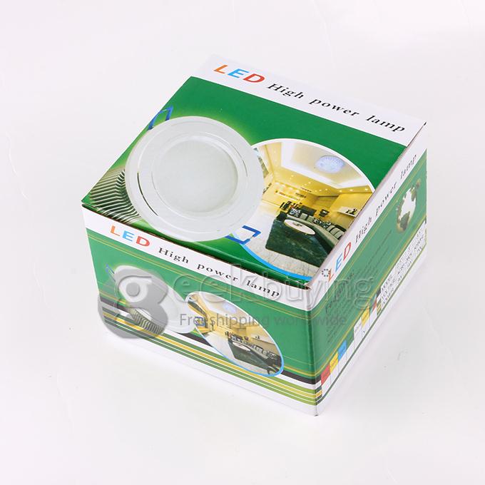 7W 7*1W 700LM Warm White Light Aluminum LED Ceiling Bulb (AC 85-265V)