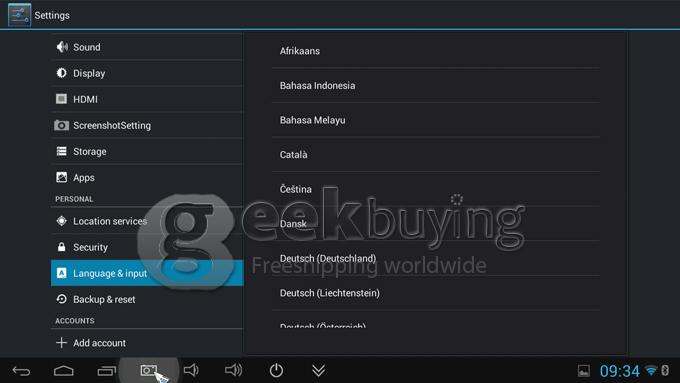 Rikomagic MK802IV Android 4.2 OS RK3188T Quad Core 1.4Ghz Mini PC TV BOX 2G/16G Bluetooth WIFI - Black