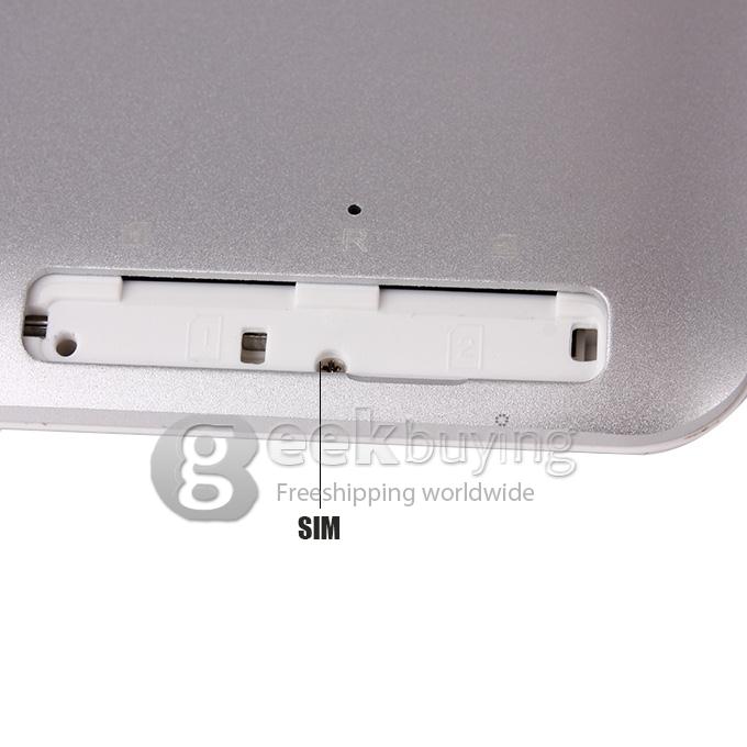 AM980 MTK8389 1.2GHz 9.7 inch Tablet PC Phablet  Android 4.2 Quad Core Capacitive Touch Screen 1024*768 1G/8G - Silver