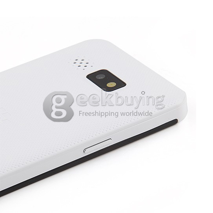 3G/GPS Dual Core Smartphone HTM H80W 4.1inch Multi Touch Screen MTK6572W 2.0MP Camera Android 4.2 OS White