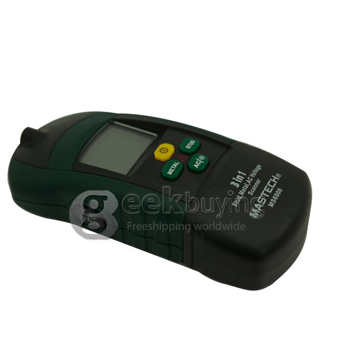 Mastech MS6906(3 in 1 Stud + NCV + Metal) Multi-detector to Detect Metal Pipes for Decoration