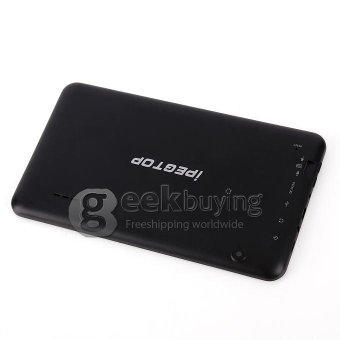 iPEGTOP A702 RK3026 1.0GHz 7 inch Tablet PC Android 4.2 Dual Core Capacitive Touch Screen 800*480 512MB/4GB - Black
