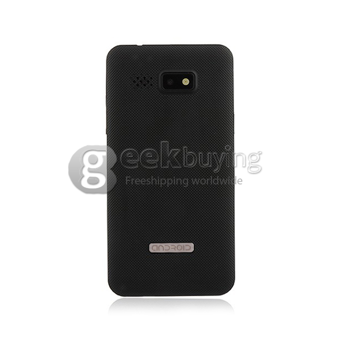 3G/GPS Dual Core Smartphone HTM H80W 4.1inch Multi Touch Screen MTK6572W 2.0MP Camera Android 4.2 OS Black