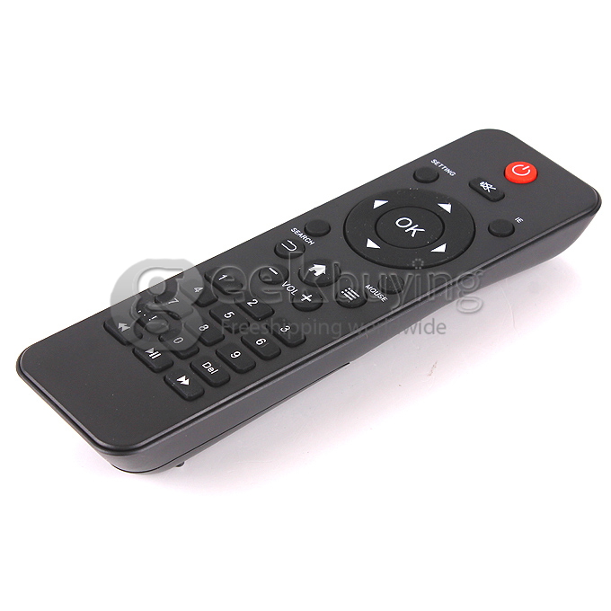 IPPLI Mars i8 RK3188T Quad Core Google Android 4.2.2 OS 1.4Ghz Mini TV BOX 2G/8G Bluetooth 2.0MP Camera Mic External Wifi Antenna - Black