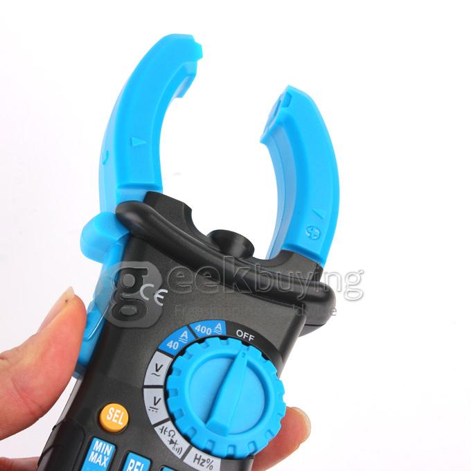 ACM03 High Quality Blue Digital Multimeter AC DC Current Clamp Meter Backlight Cap Test Resistance Capacitance Frequecy