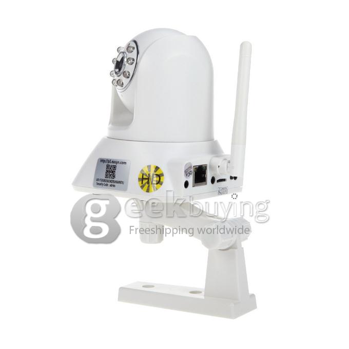 Indoor EasyN H3-187V 1000K Pixels H.264 720P P2P WPS IR Night Wireless IP Camera with Motion Detection for iPhone Android Phone